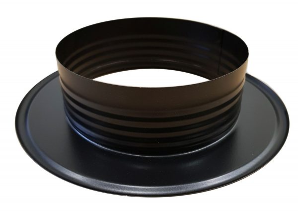 Rozet Ø150mm zwart