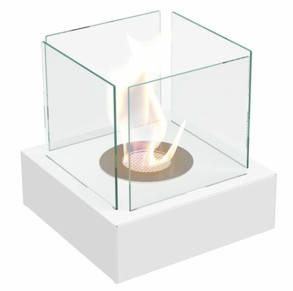 Bio-ethanol tafelhaard MOODFLAME 3 wit
